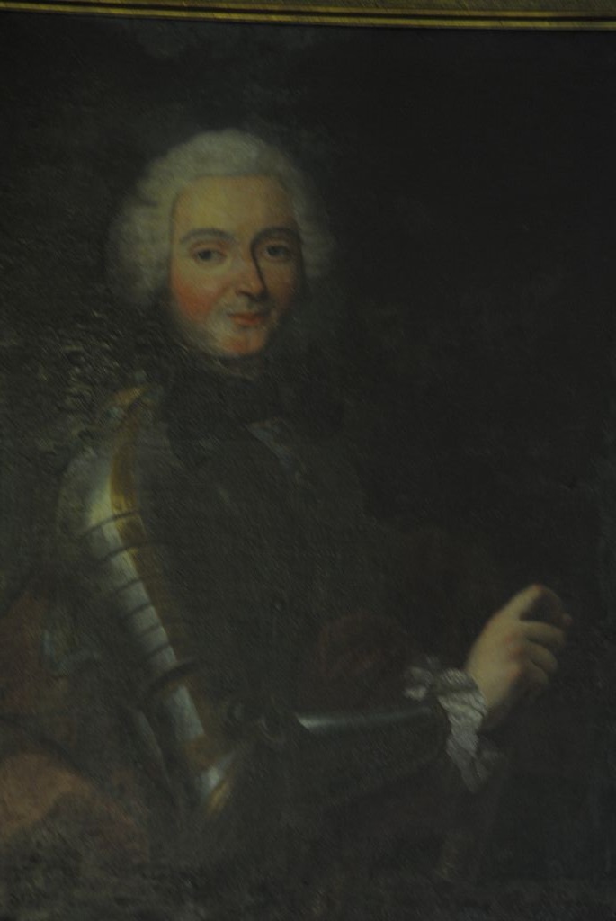 tableau : Portrait d'un militaire, vue générale