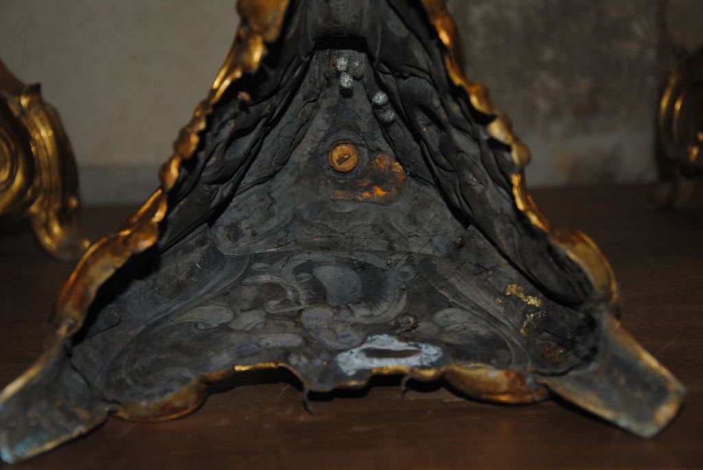 chandelier, détail - © Ministère de la Culture (France), Médiathèque du patrimoine et de la photographie, Conservation des antiquités et des objets d’art de l’Ardèche – Tous droits réservés