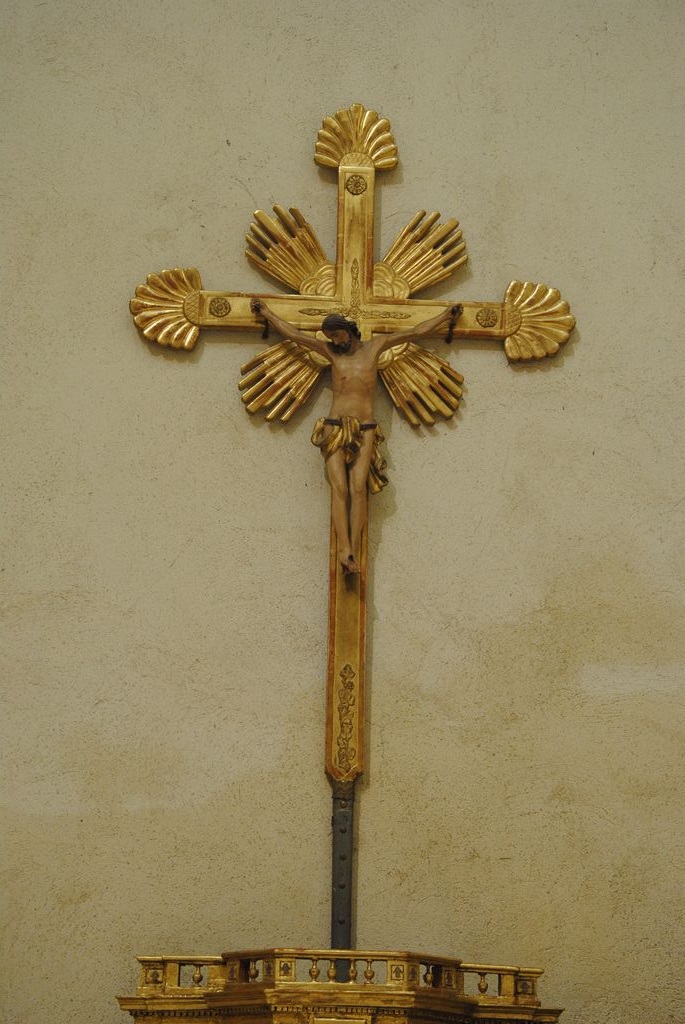 croix de confrérie, vue générale - © Ministère de la Culture (France), Conservation des antiquités et des objets d’art de l’Ardèche – Tous droits réservés