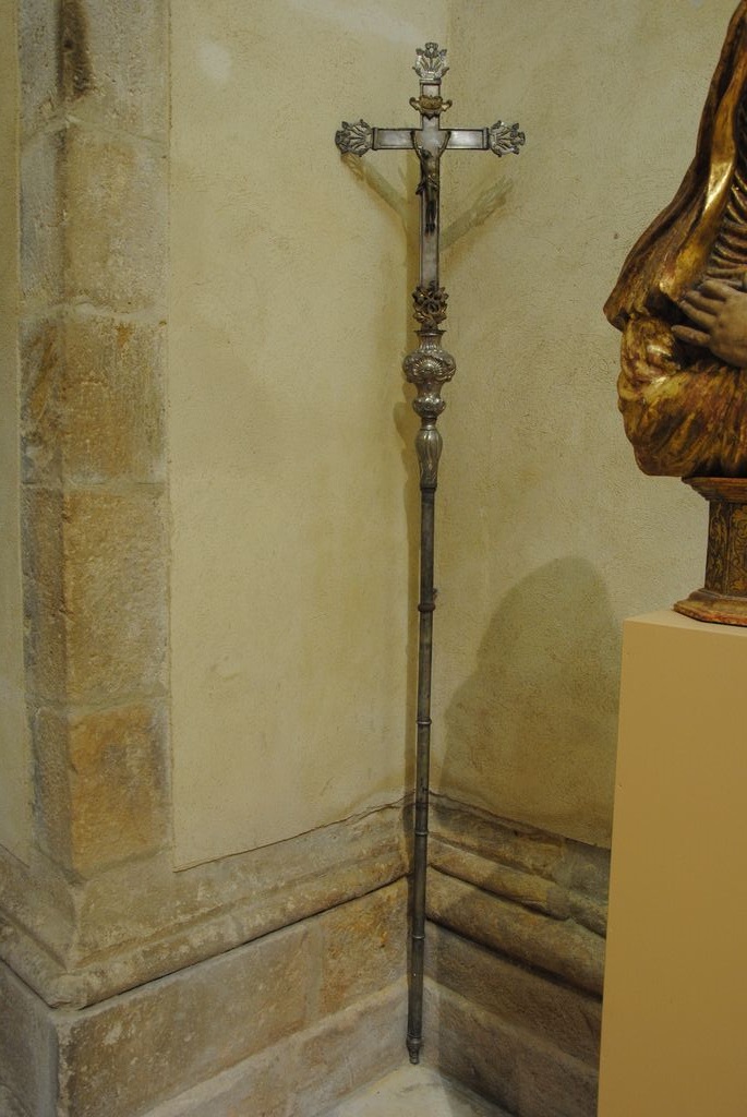 croix de procession, vue générale - © Ministère de la Culture (France), Médiathèque du patrimoine et de la photographie, Conservation des antiquités et des objets d’art de l’Ardèche – Tous droits réservés