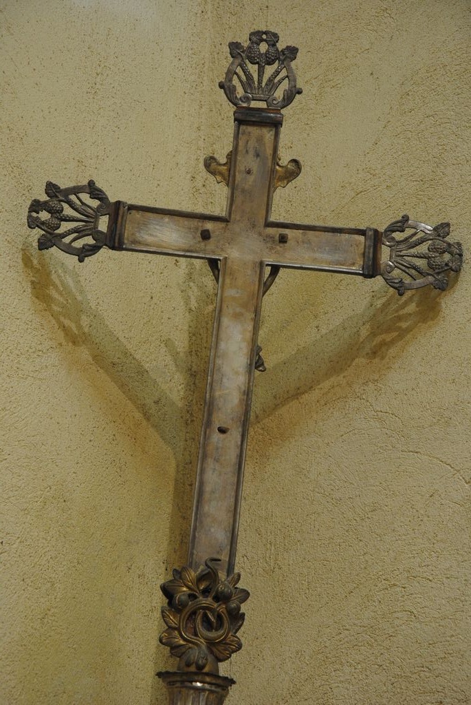 croix de procession, vue partielle - © Ministère de la Culture (France), Médiathèque du patrimoine et de la photographie, Conservation des antiquités et des objets d’art de l’Ardèche – Tous droits réservés