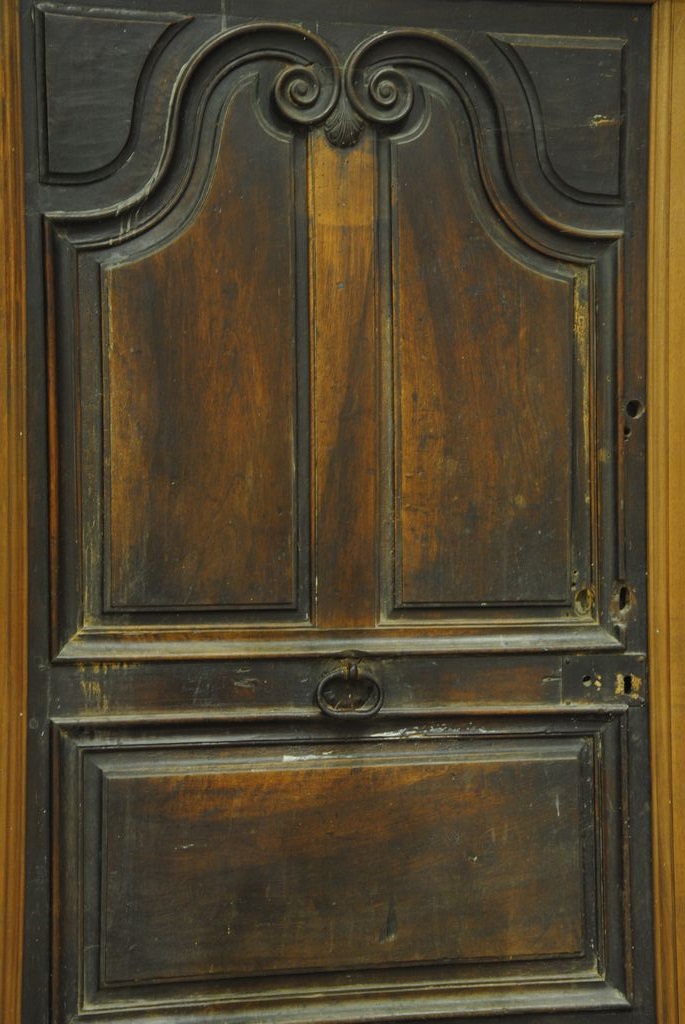 porte, vue partielle - © Ministère de la Culture (France), Médiathèque du patrimoine et de la photographie, Conservation des antiquités et des objets d’art de l’Ardèche – Tous droits réservés