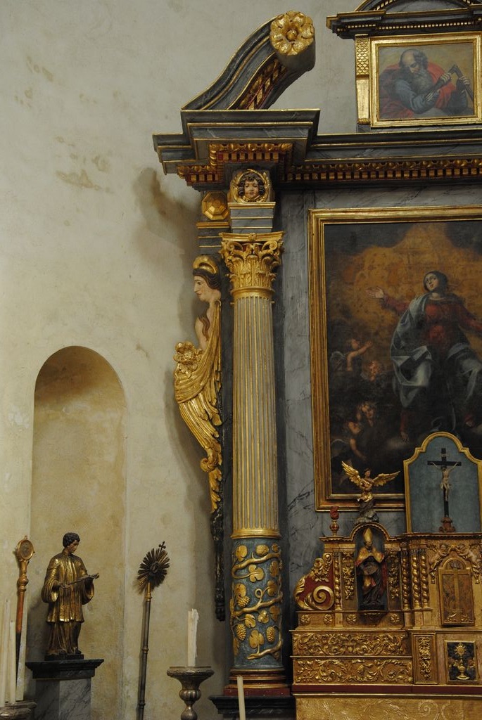 retable, vue partielle