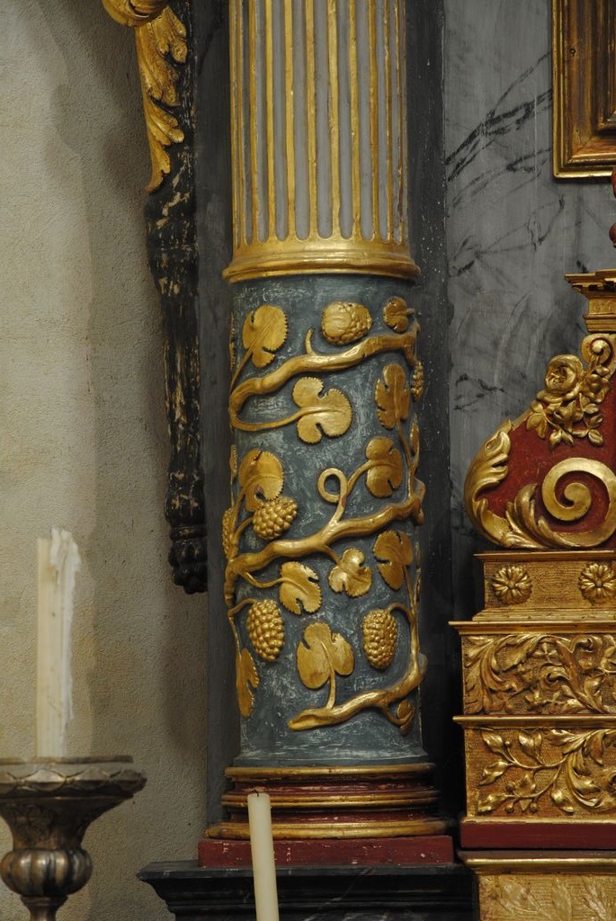 retable, détail