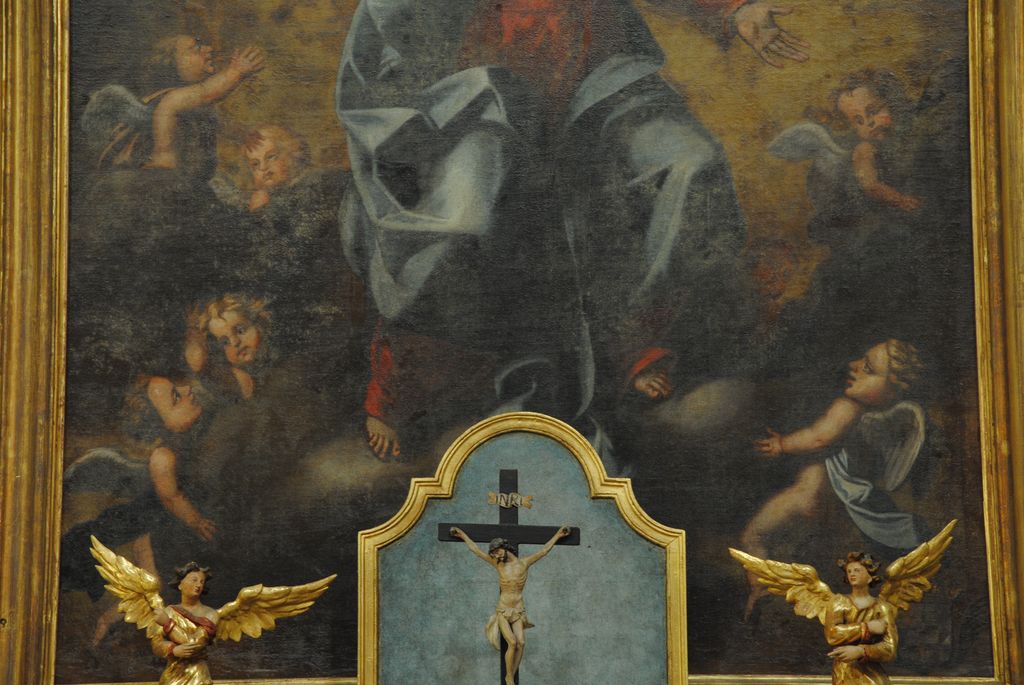 retable, tableau : Assomption (l’), vue partielle