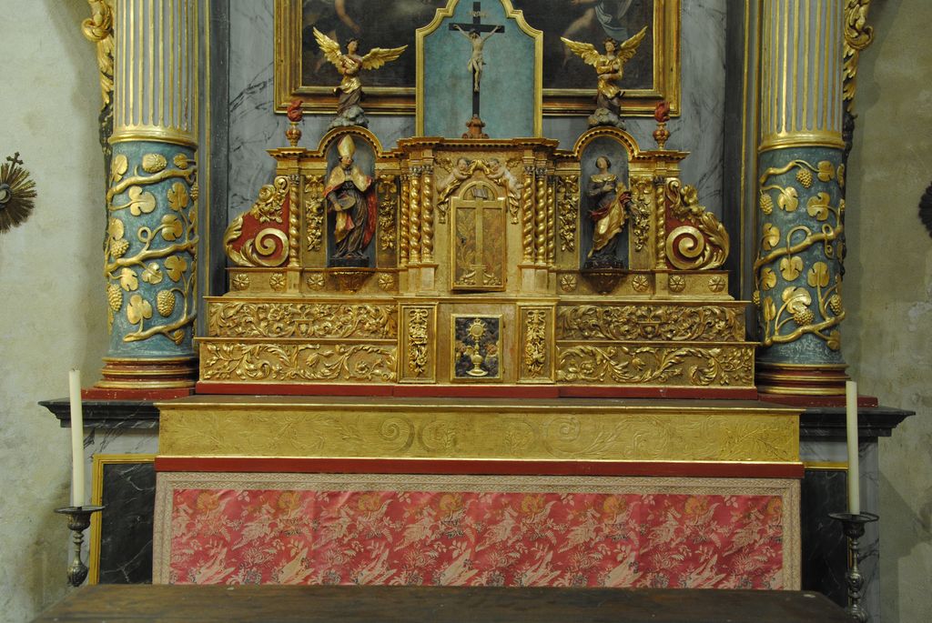 retable, vue générale du tabernacle