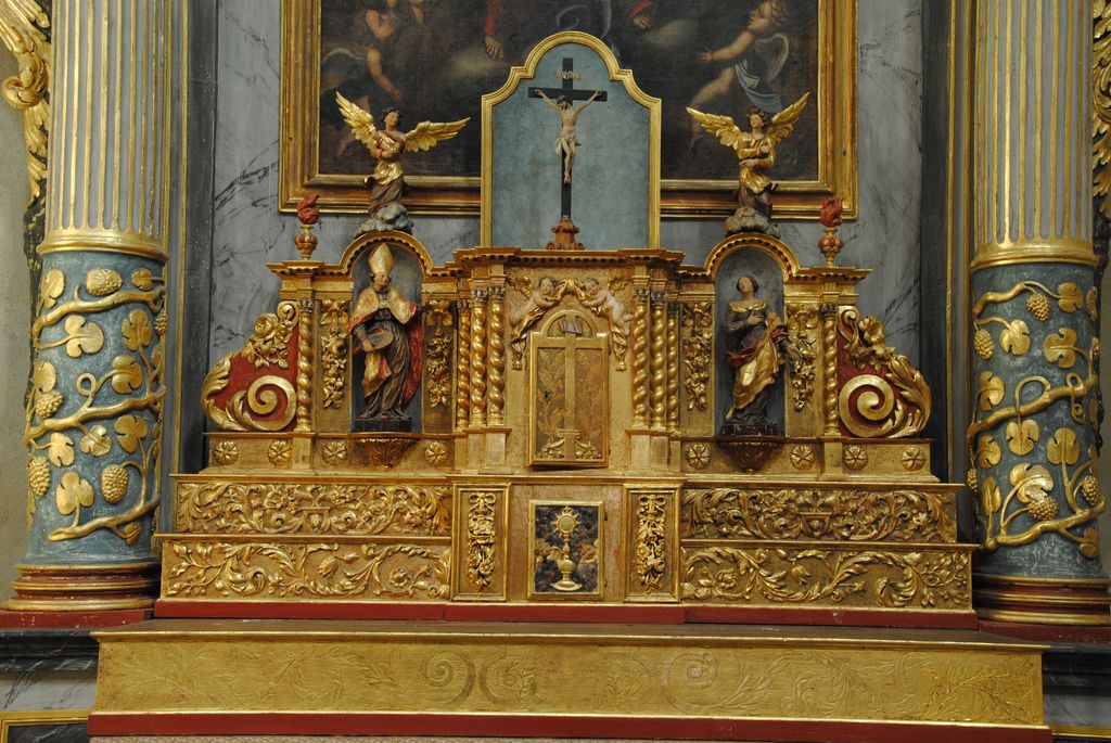 retable, vue générale du tabernacle