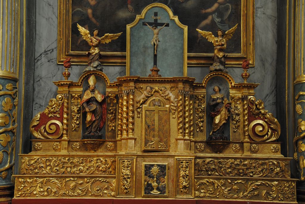 retable, vue générale du tabernacle