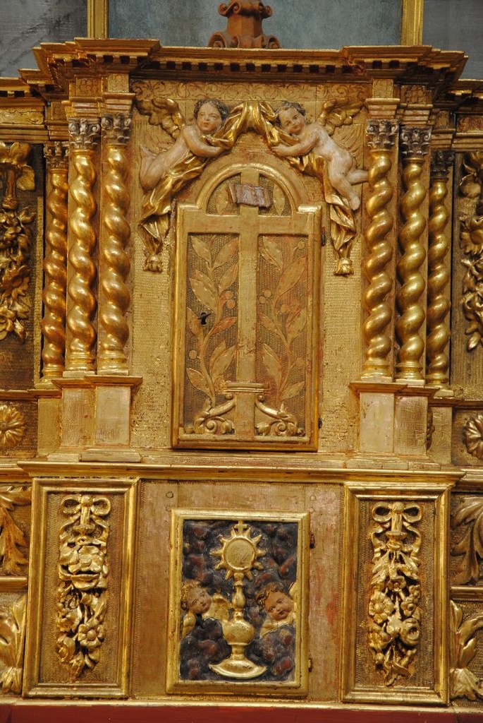 retable, tabernacle, détail