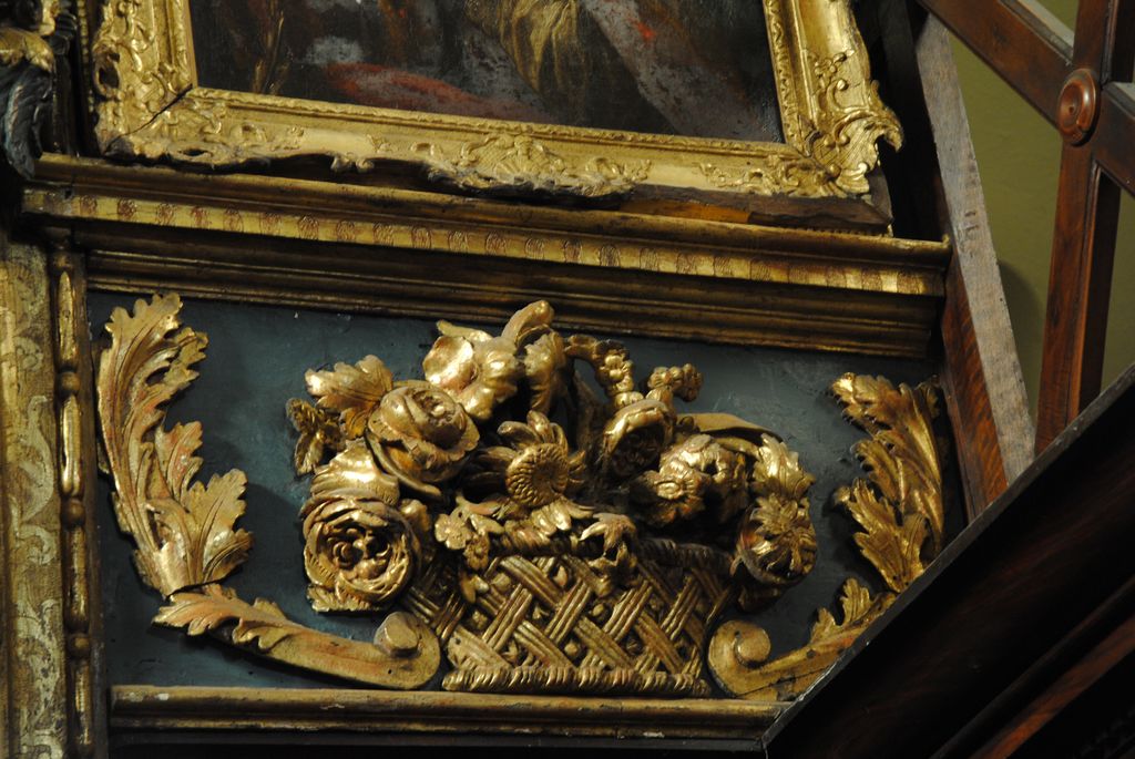 bas-relief : panier de fleurs, vue générale - © Ministère de la Culture (France), Médiathèque du patrimoine et de la photographie, Conservation des antiquités et des objets d’art de l’Ardèche – Tous droits réservés