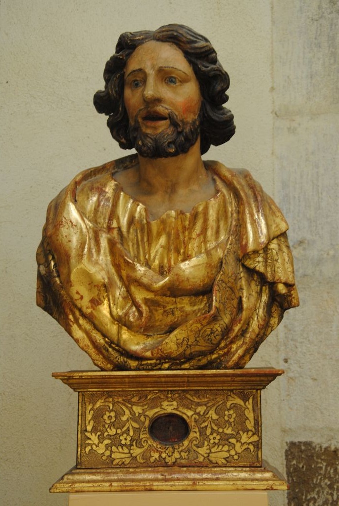 buste-reliquaire, saint non identifié, vue générale - © Ministère de la Culture (France), Médiathèque du patrimoine et de la photographie, Conservation des antiquités et des objets d’art de l’Ardèche – Tous droits réservés