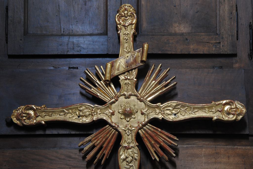 croix de procession, vue partielle - © Ministère de la Culture (France), Médiathèque du patrimoine et de la photographie, Conservation des antiquités et des objets d’art de l’Ardèche – Tous droits réservés