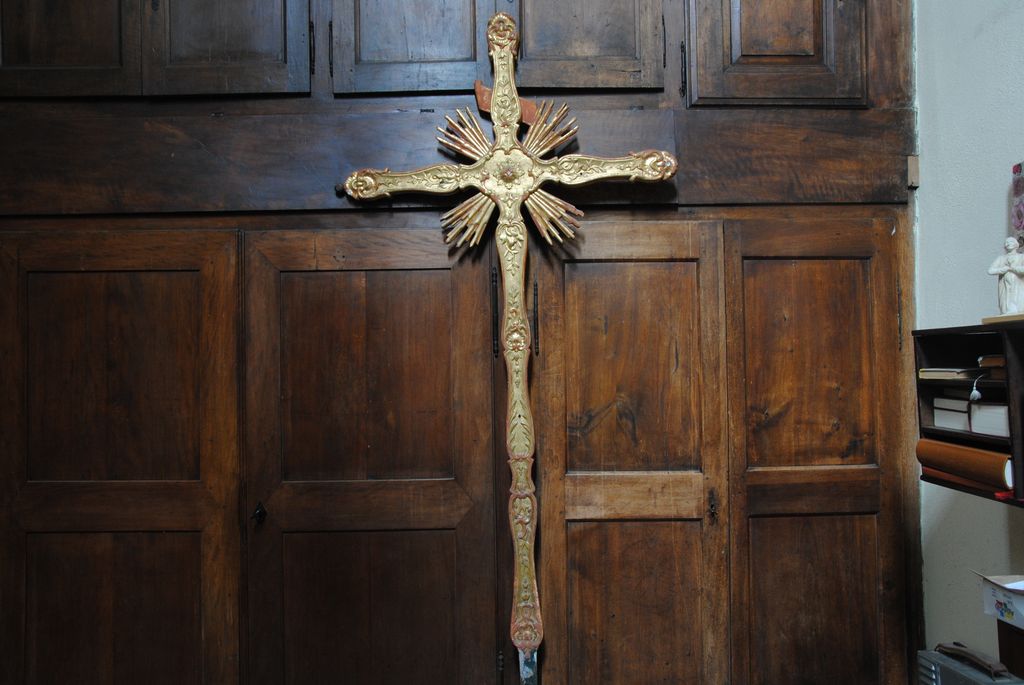 croix de procession, vue générale - © Ministère de la Culture (France), Conservation des antiquités et des objets d’art de l’Ardèche – Tous droits réservés