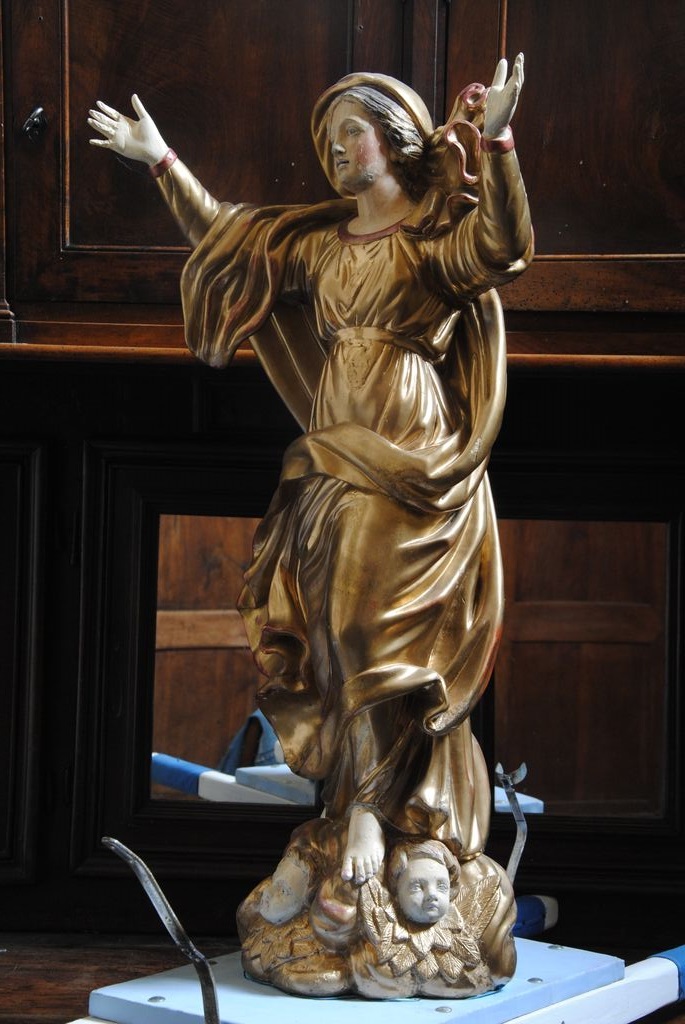 statue : Vierge de l'Assomption, vue générale