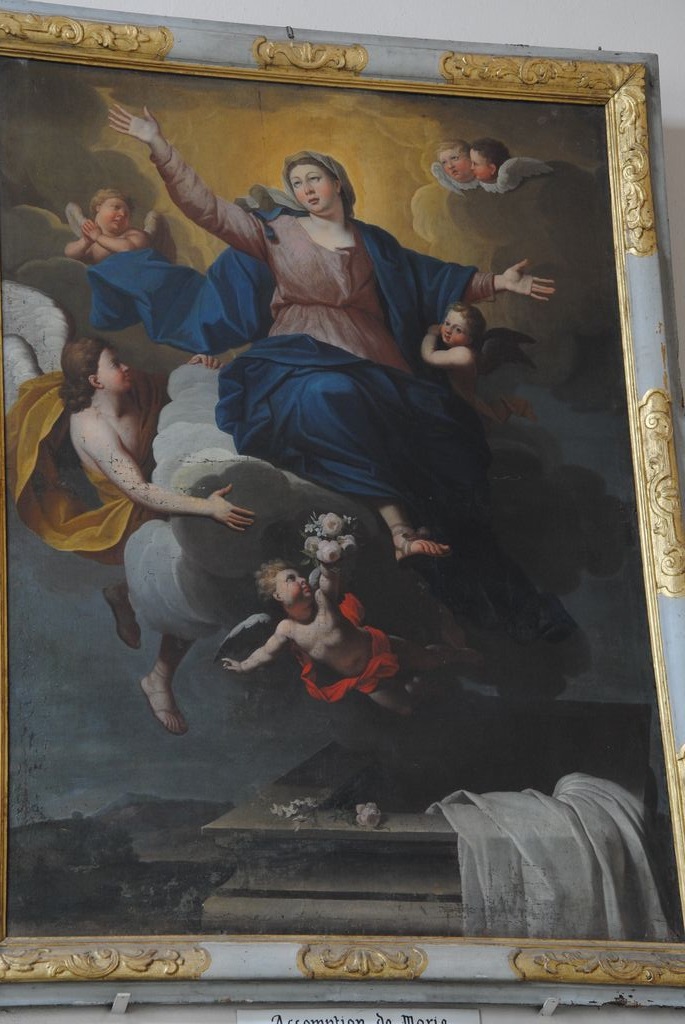 tableau : L'Assomption de la Vierge, vue générale