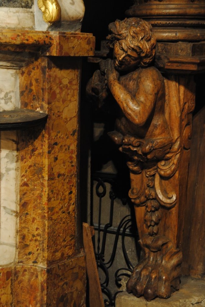 autel (maître-autel), retable, détail