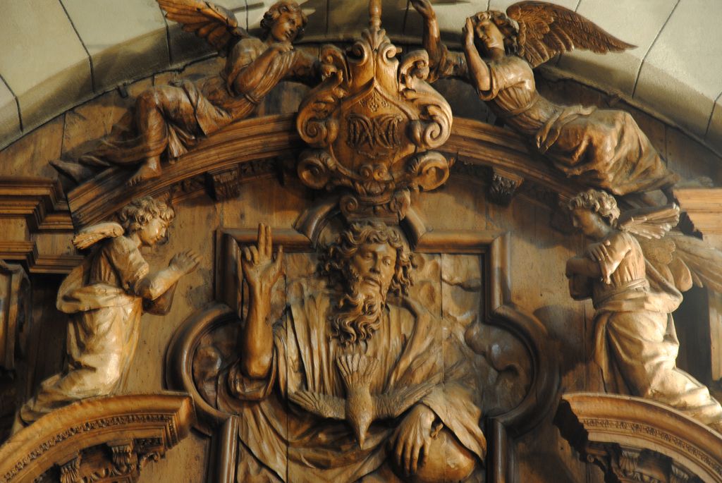 retable de la Vierge, détail