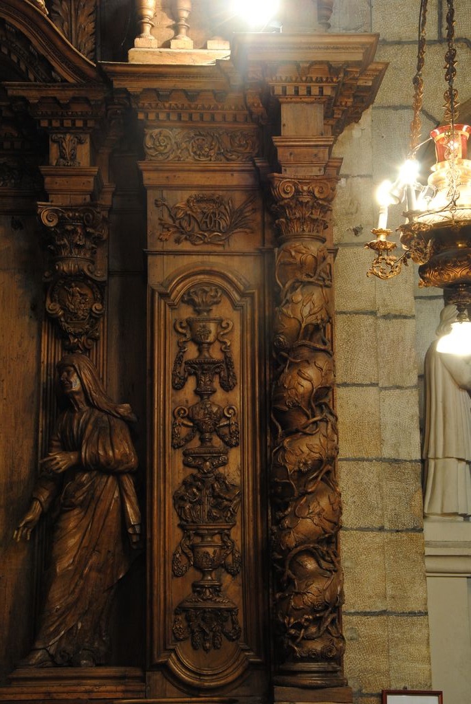 retable de la Vierge, vue partielle