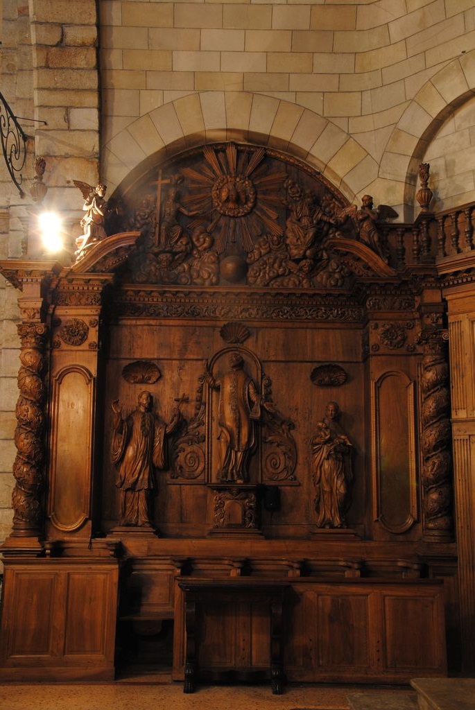 retable de saint Ignace de Loyola et de saint Jean-François Régis, vue générale