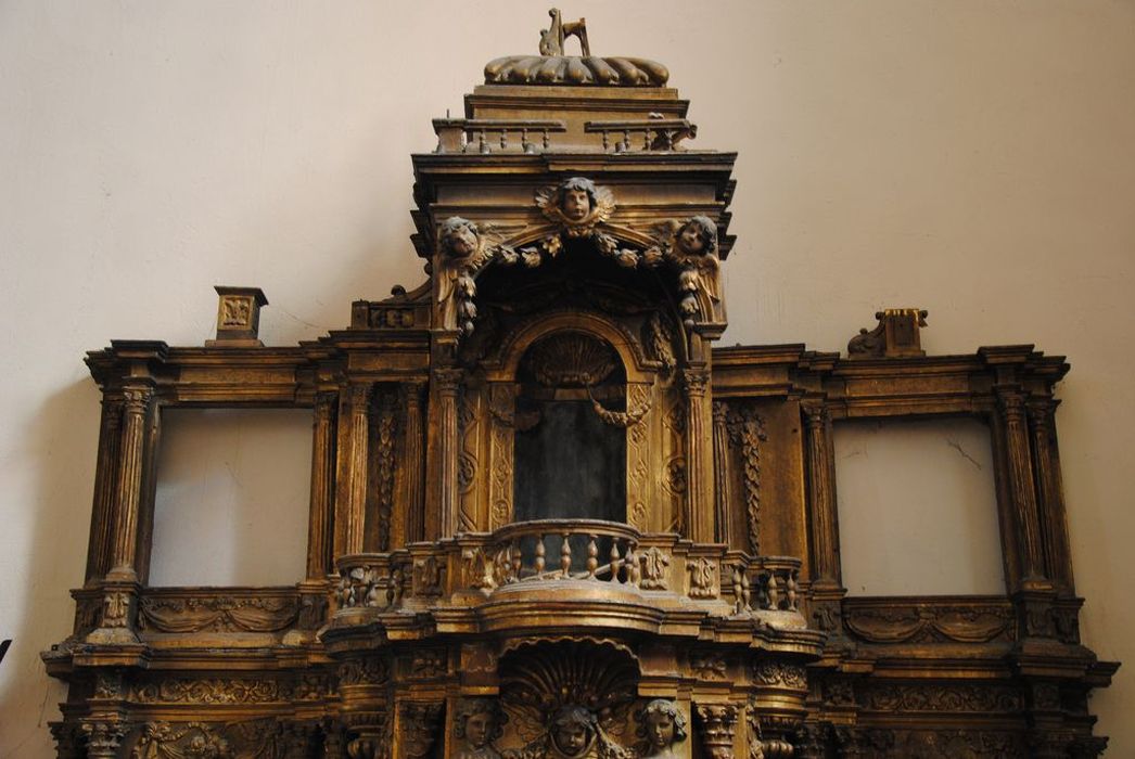 tabernacle, vue partielle