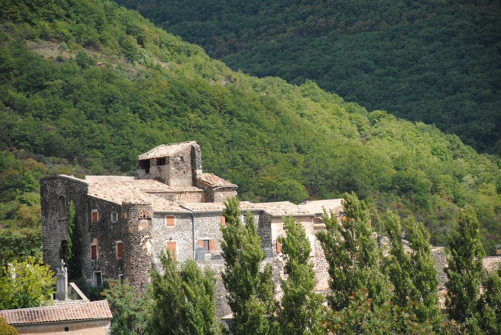 vue générale du château dans son environnement