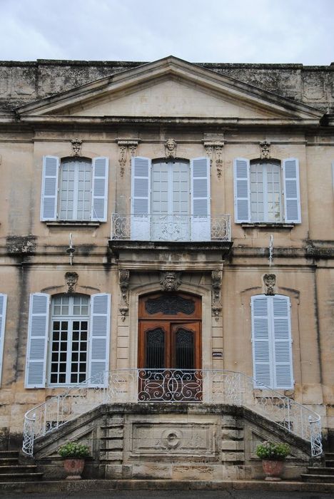 façade sud, vue partielle