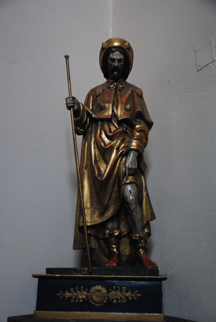 statue : Saint Roch, vue générale