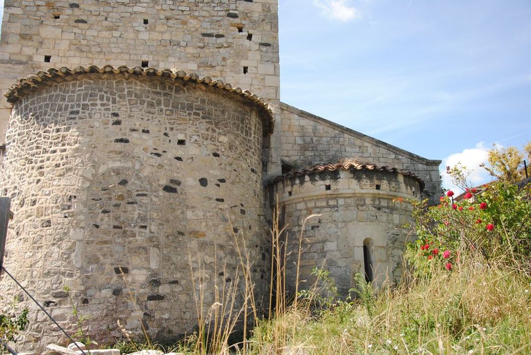 chevet, vue générale