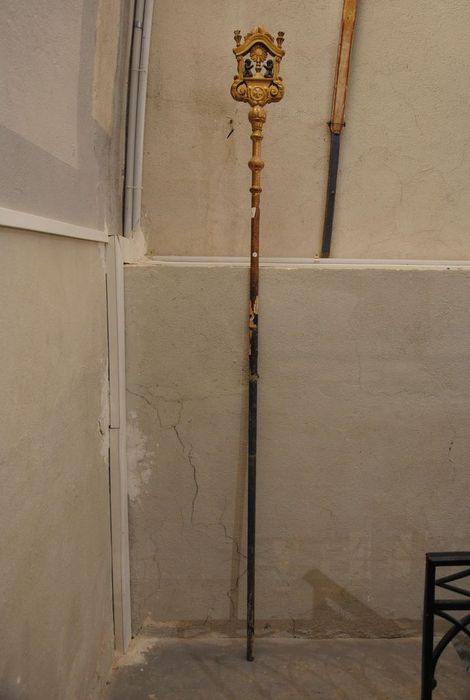 bâton de pénitent du Saint Sacrement - © Ministère de la Culture (France), Conservation des antiquités et des objets d’art de l'Ardèche - Tous droits réservés