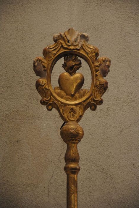 bâton de pénitents du Saint Sacrement n°1 - © Ministère de la Culture (France), Conservation des antiquités et des objets d’art de l'Ardèche - Tous droits réservés