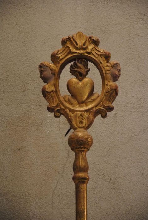 bâton de pénitents du Saint Sacrement n°1 - © Ministère de la Culture (France), Conservation des antiquités et des objets d’art de l'Ardèche - Tous droits réservés