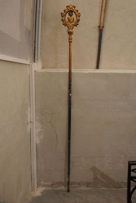 bâton de pénitents du Saint Sacrement n°1 - © Ministère de la Culture (France), Conservation des antiquités et des objets d’art de l’Ardèche – Tous droits réservés
