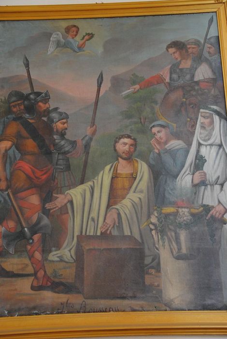 Tableau : Scène non identifié