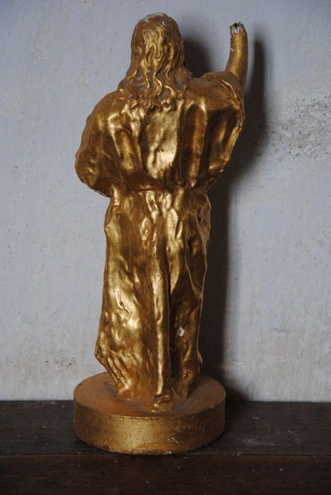 Statue (statue) : Saint Jean-Baptiste, revers, vue générale