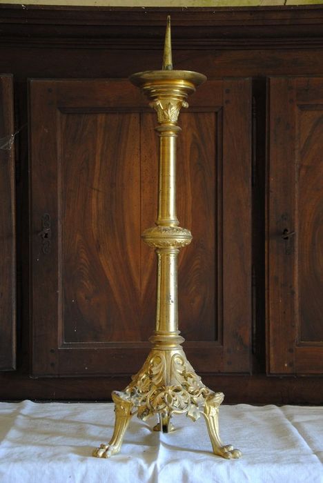 chandelier d'église - © Ministère de la Culture (France), Conservation des antiquités et des objets d’art de l'Ardèche - Tous droits réservés