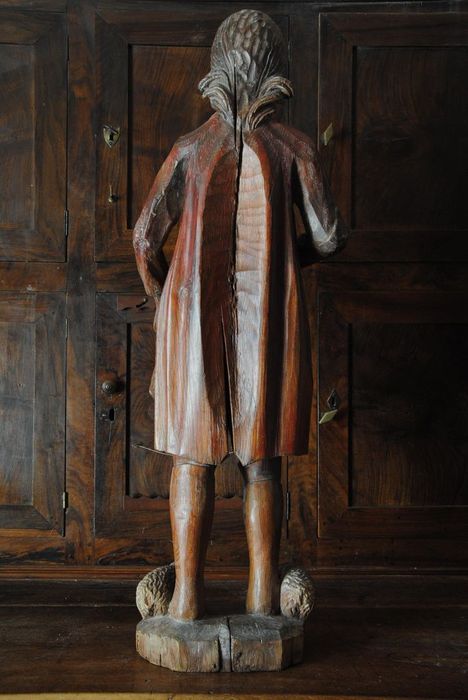statue : Saint Bénezet, revers, vue générale