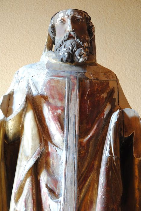 statue : Saint François de Sales, vue partielle