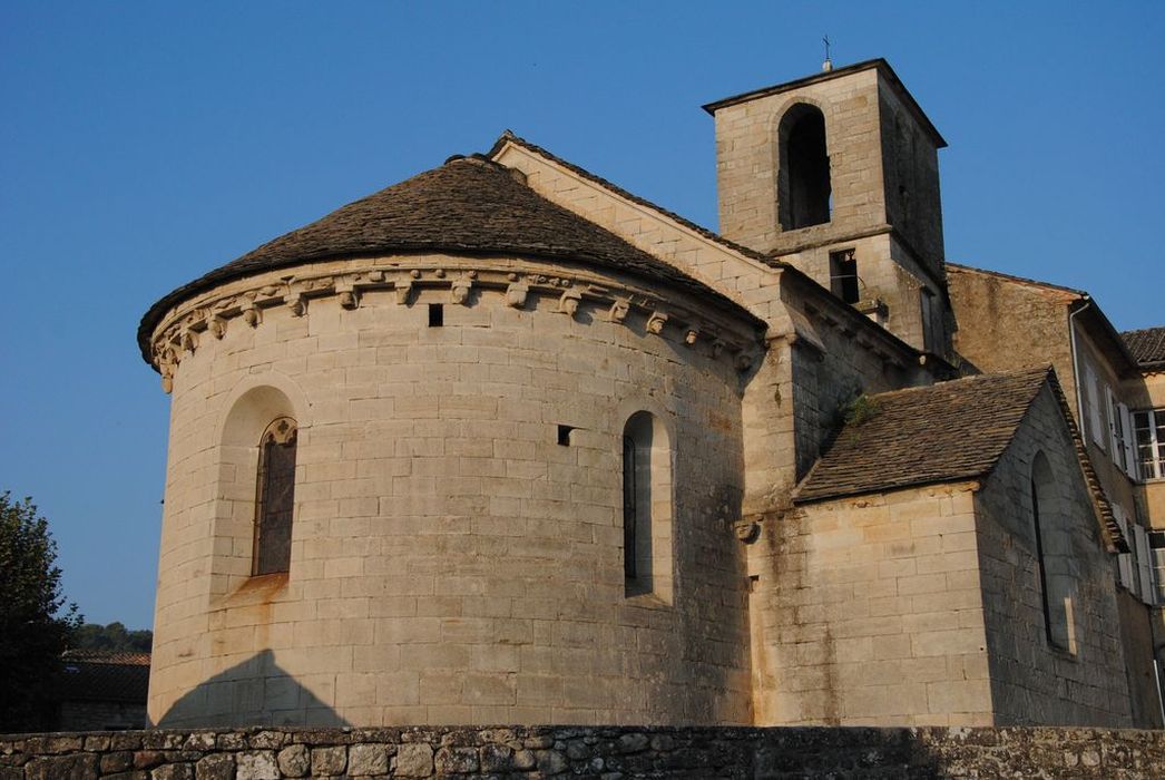 église Saint-Martin : Chevet, vue générale