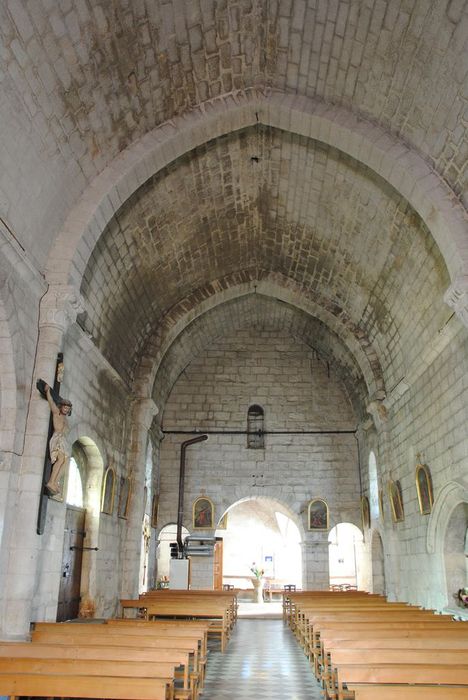 église Saint-Martin : Nef, vue générale