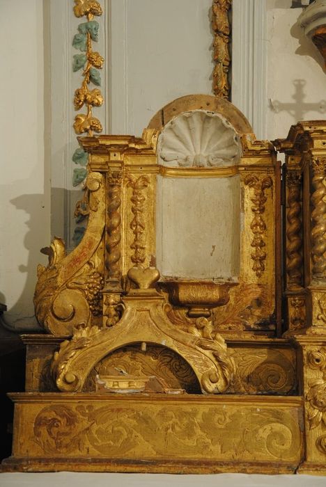 tabernacle, vue partielle