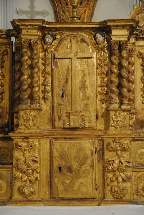 tabernacle, vue partielle