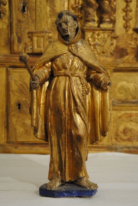 tabernacle, détail d'une statuette