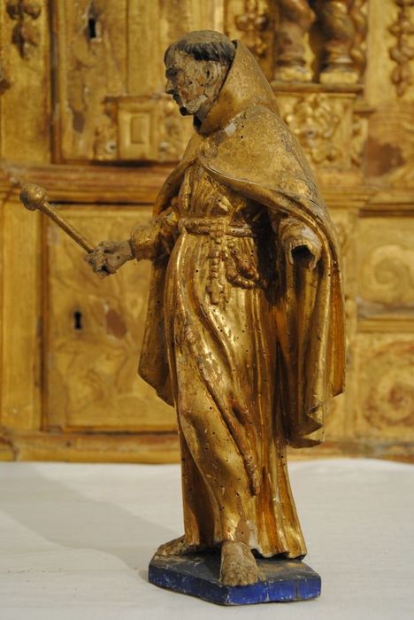tabernacle, détail d'une statuette