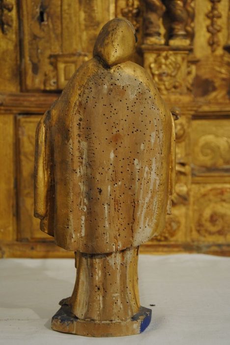 tabernacle, détail d'une statuette