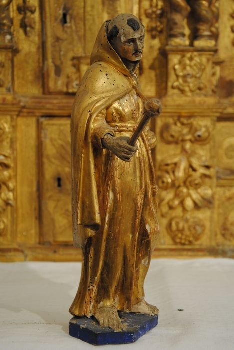 tabernacle, détail d'une statuette