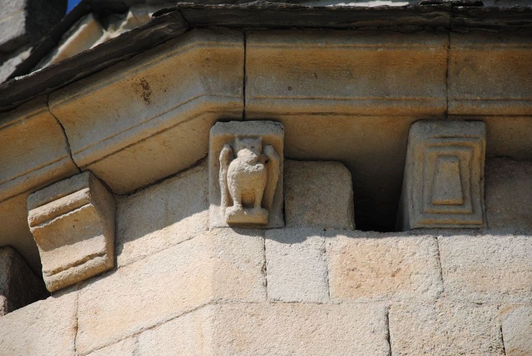 Chapelle double des Pénitents : Chevet, détail