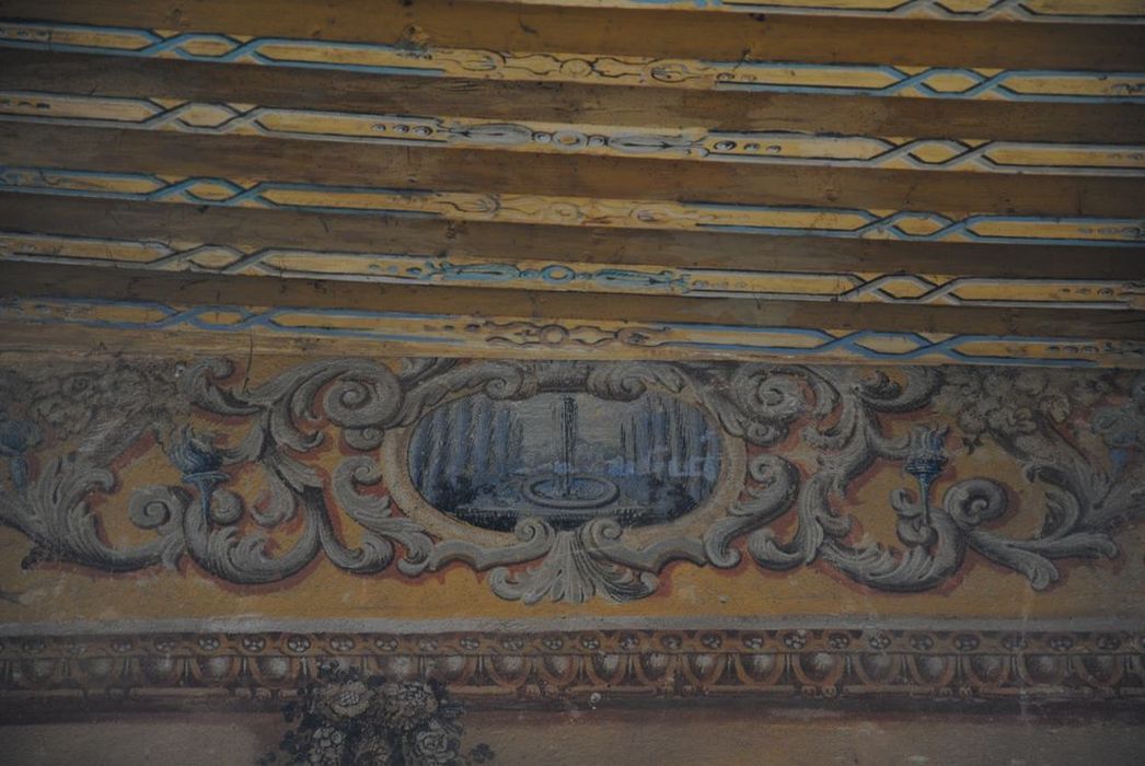 plafond, détail