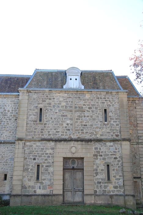 Château (ancien couvent des Célestins) : Façade nord, avant-corps ouest, vue générale