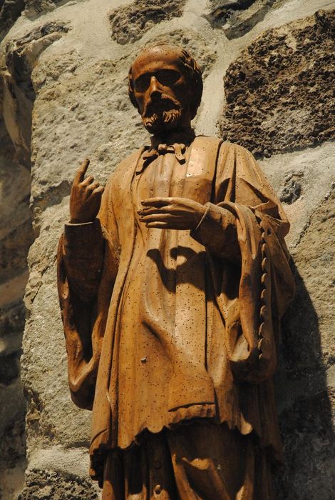 statue : Saint Jean-François Régis, vue partielle