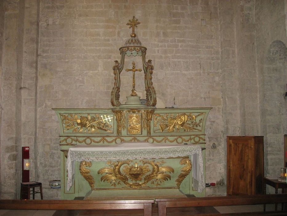 Autel, tabernacle, exposition (maître-autel)